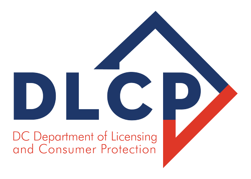 DC Department of Licensing and Consumer Protection (DLCP) logo.